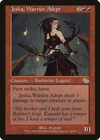 Jeska, guerrera adepta [Juicio] 