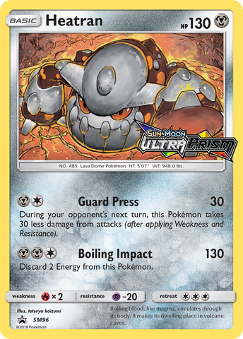 Heatran (SM96) [Sol y Luna: Promociones de Black Star] 