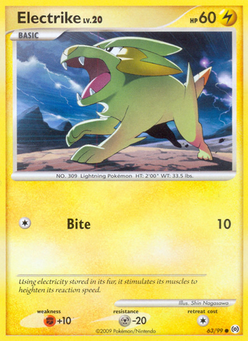 Electrike (63/99) [Platino: Arceus] 