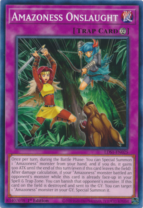 Embate de Amazoness [LDS1-EN025] Común 