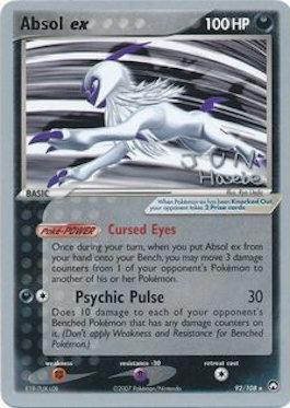 Absol ex (92/108) (Flyvees - Jun Hasebe) [Campeonato del Mundo 2007] 