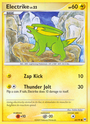 Electrike (62/99) [Platino: Arceus] 