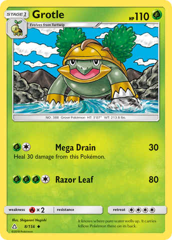 Grotle (8/156) [Sol y Luna: Ultra Prisma] 