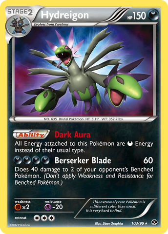 Hydreigon (103/99) [Blanco y negro: Próximos destinos] 