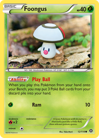 Foongus (12/114) [XY: Asedio de vapor] 