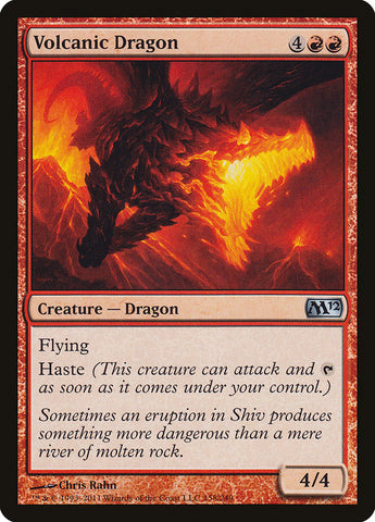 Dragón Volcánico [Magic 2012] 