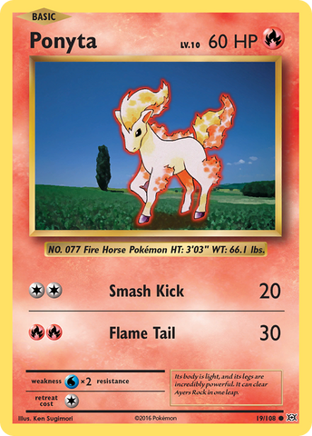 Ponyta (19/108) [XY: Evoluciones] 