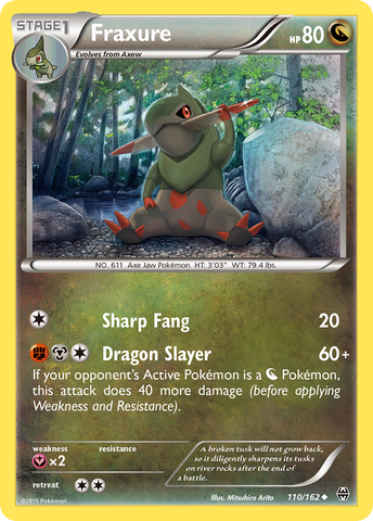 Fraxure (110/162) [XY: AVANCE] 