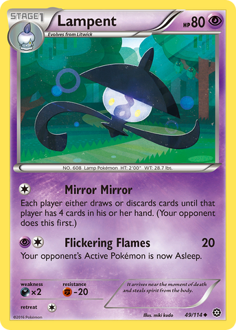 Lampent (49/114) [XY: Asedio de vapor] 