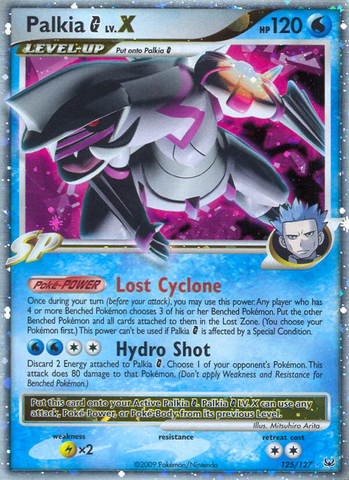 Palkia G LV.X (125/127) [Platino: Conjunto básico] 