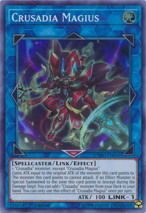 Cruzadia Magius [CYHO-EN042] Súper Raro 
