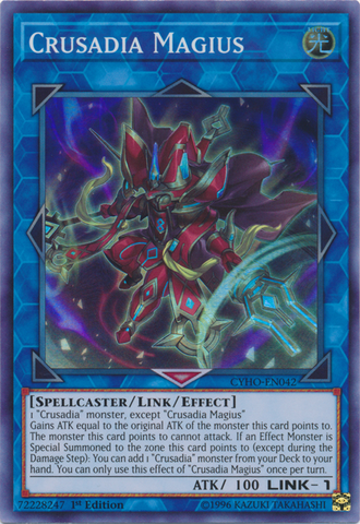 Cruzadia Magius [CYHO-EN042] Súper Raro 