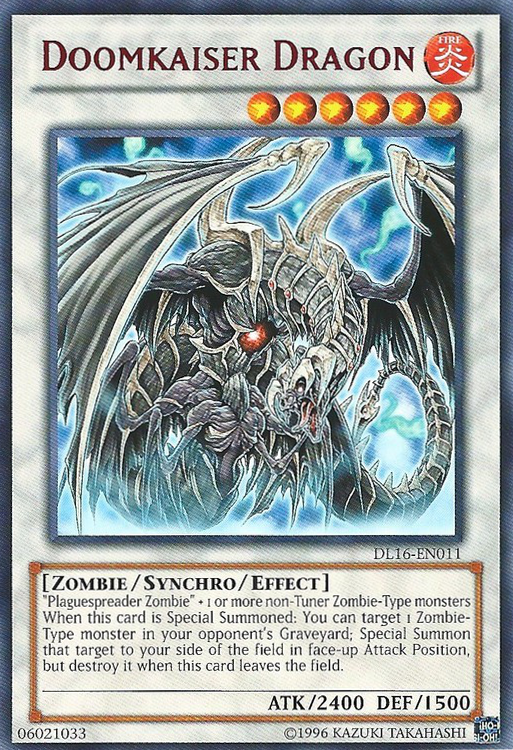 Dragón Doomkaiser (Rojo) [DL16-EN011] Raro 