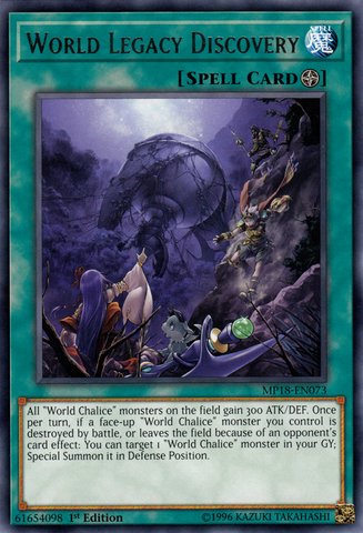 Descubrimiento del legado mundial [MP18-EN073] Raro 