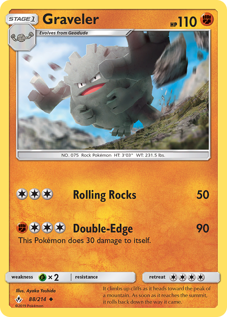 Graveler (88/214) [Sol y Luna: Vínculos inquebrantables] 