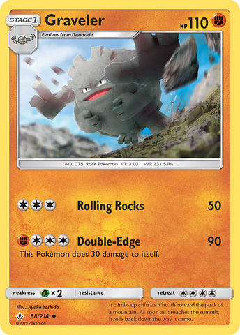 Graveler (88/214) [Sol y Luna: Vínculos inquebrantables] 