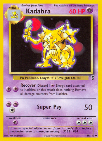 Kadabra (49/110) [Colección legendaria] 