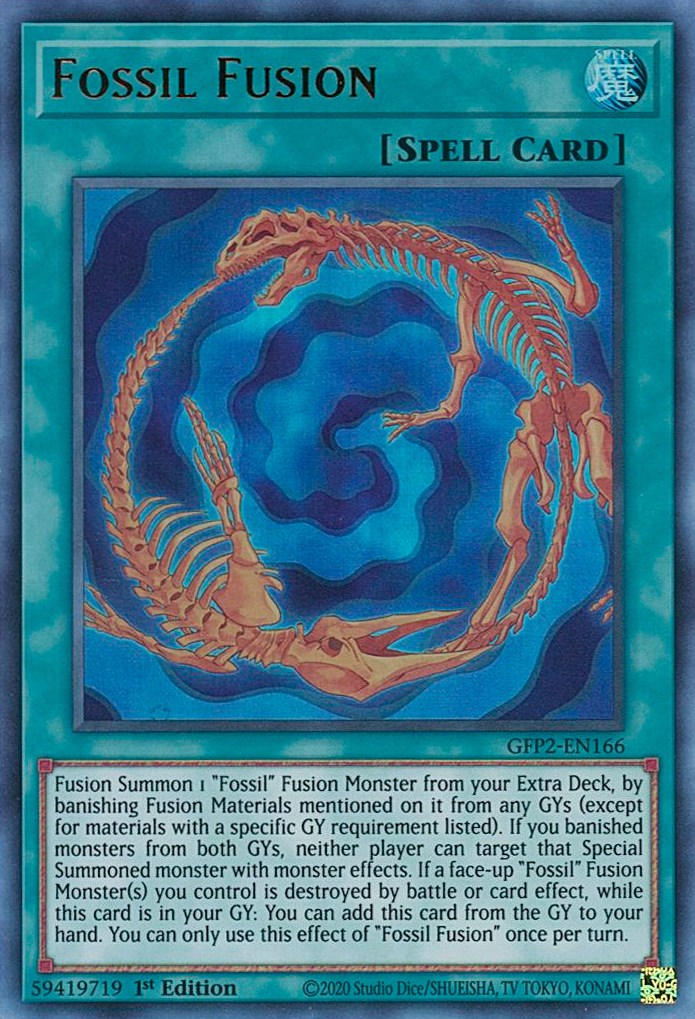Fusión Fósil [GFP2-EN166] Ultra Raro 