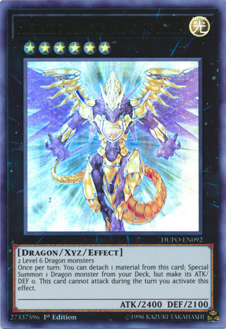 Rey Dragón Hierático de Atum [DUPO-EN092] Ultra Raro 