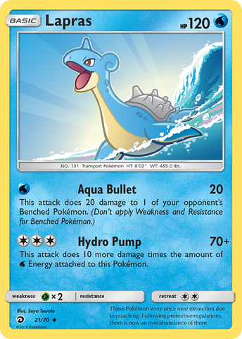 Lapras (21/70) [Sol y Luna: Majestad del Dragón] 