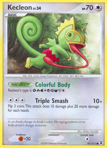 Kecleon (67/111) [Platino: Rivales en ascenso] 