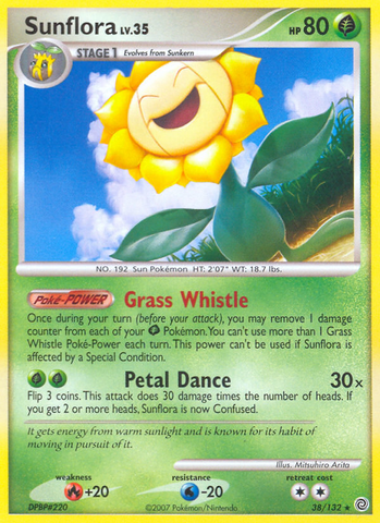Sunflora (38/132) [Diamante y perla: maravillas secretas] 