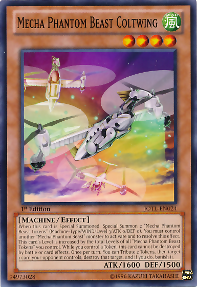 Mecha Bestia Fantasma Coltwing [JOTL-EN024] Común 