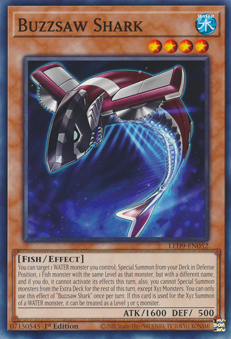 Tiburón Buzzsaw [LED9-EN052] Común 