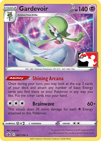 Gardevoir (061/198) [Paquete de premios Serie uno] 
