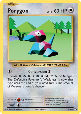 Porygon (71/108) [XY: Evoluciones] 