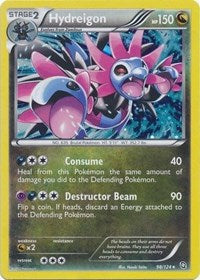 Hydreigon (98/124) (Cosmos Holo) (Exclusivo en blíster) [Blanco y Negro: Dragones Exaltados] 