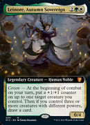 Leinore, Soberana del Otoño (Arte ampliado) [Innistrad: Comandante de la caza de medianoche] 