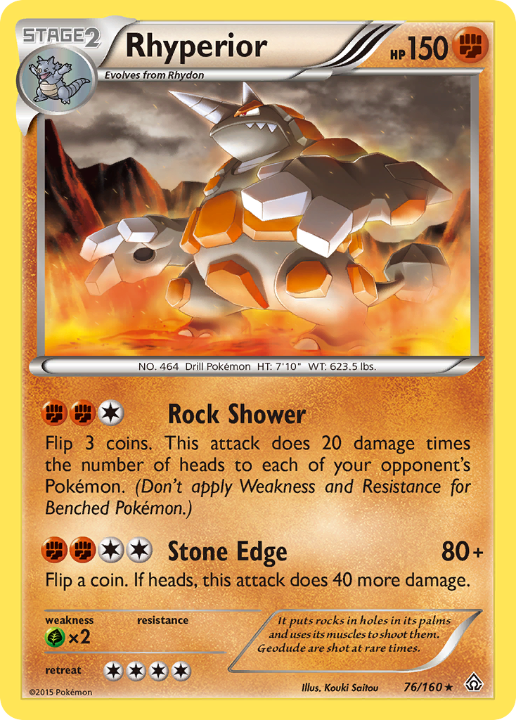 Rhyperior (76/160) [XY: Choque primigenio] 