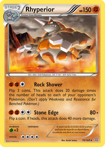 Rhyperior (76/160) [XY: Choque primigenio] 