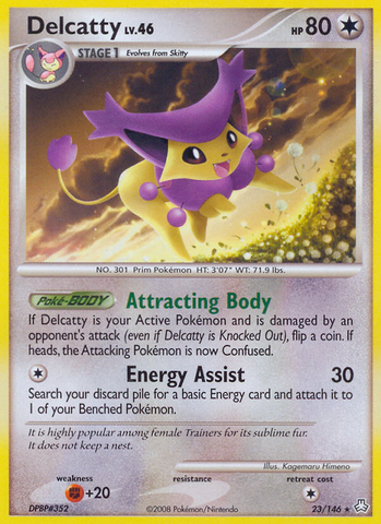 Delcatty (23/146) [Diamante y Perla: Leyendas despiertas] 