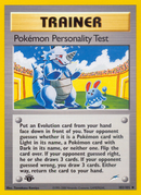 Prueba de personalidad de Pokémon (102/105) [Neo Destiny 1.a edición] 