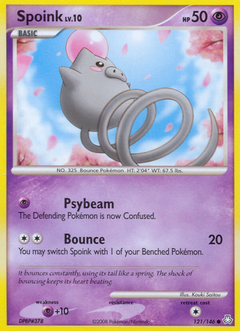 Spoink (121/146) [Diamante y Perla: Leyendas despiertas] 