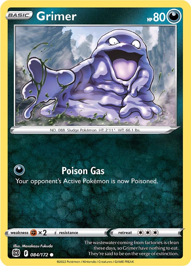 Grimer (084/172) [Espada y escudo: Estrellas brillantes] 