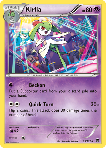 Kirlia (69/162) [XY: AVANCE] 