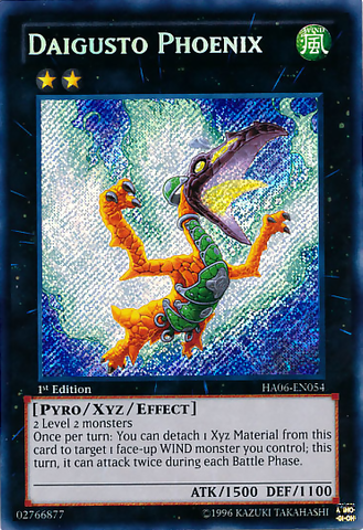Daigusto Fénix [HA06-EN054] Secreto Raro 