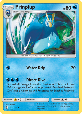 Prinplup (55/236) [Sol y Luna: Eclipse cósmico] 
