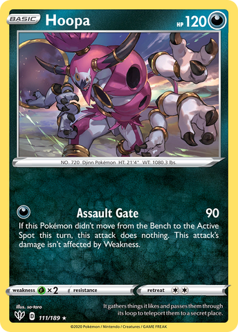 Hoopa (111/189) [Espada y escudo: Oscuridad en llamas] 