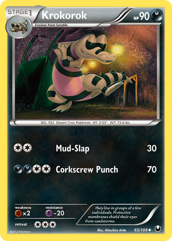 Krokorok (65/108) [Blanco y negro: Exploradores oscuros] 