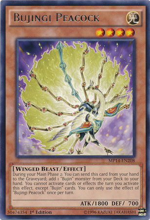 Pavo Real Bujingi [MP14-EN208] Raro 