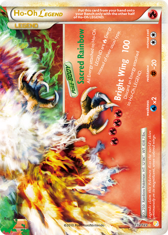 Ho-Oh LEYENDA (112/123) [HeartGold y SoulSilver: Conjunto básico] 