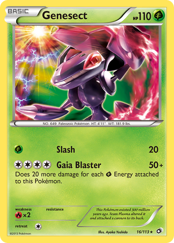 Genesect (16/113) [Blanco y negro: Tesoros legendarios] 