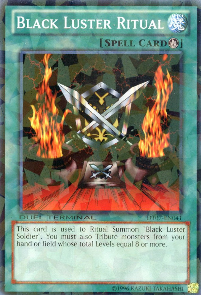 Ritual del Brillo Negro [DT07-EN041] Común 