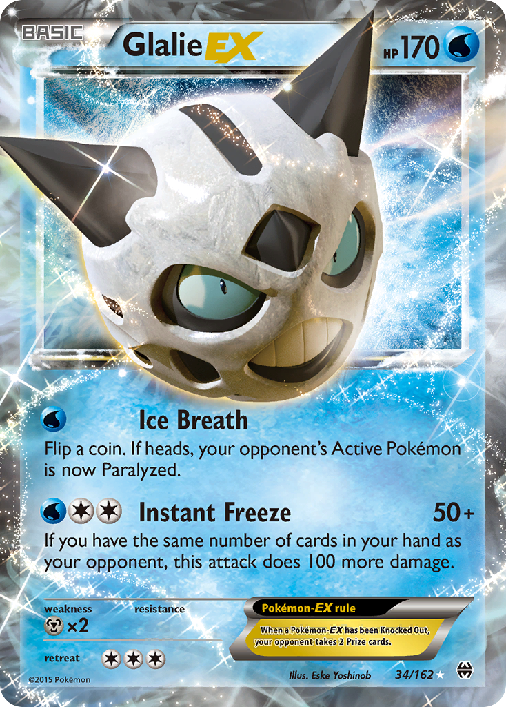 Glalie EX (34/162) [XY: AVANCE] 