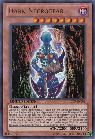 Necromiedo Oscuro [LC03-EN002] Ultra Raro 