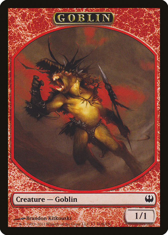 Ficha de Duende [Mazos de Duelo: Fichas de Caballeros contra Dragones] 